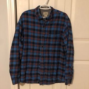 LL Bean Men’s Flannel size Medium